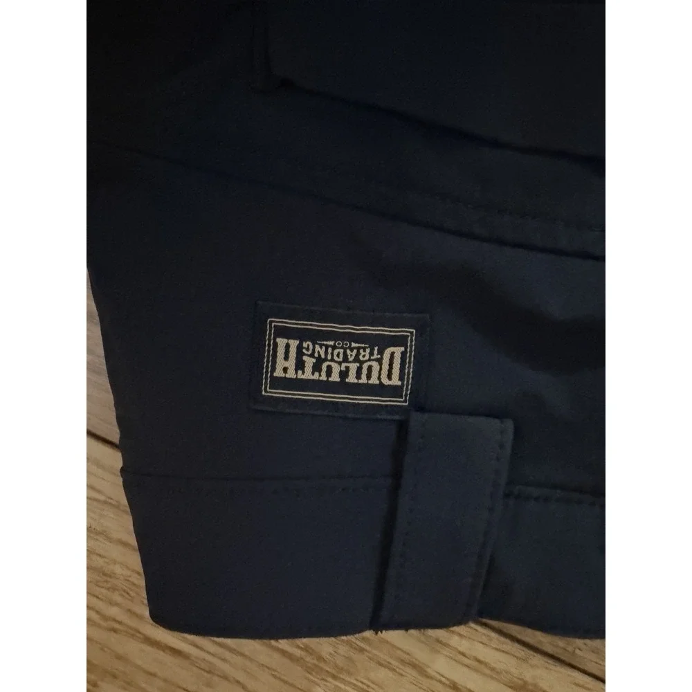 NEW Duluth Trading Co Men's Black Flexpedition Standard Pants Lined Cargo 42x30